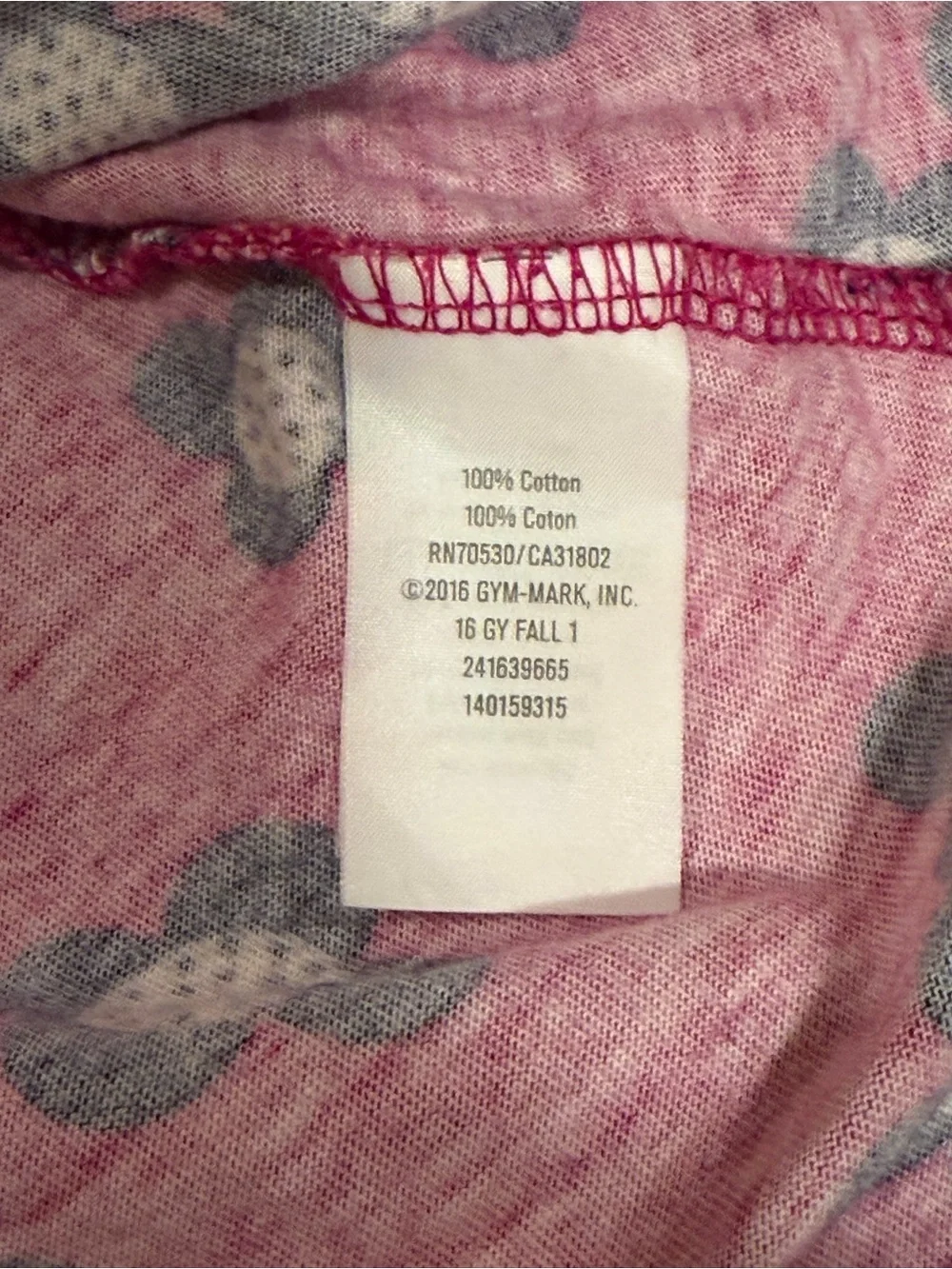 Gymboree Fuchsia Floral Long-Sleeve Dress size 5